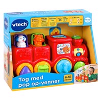 Køb Vtech Vtech Baby tog med pop op venner DK billigt på Legen.dk!